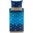 Blaue Bettwäsche mit orientalischem Muster